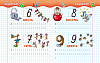 Прописи для детского сада (А5+) ПИШЕМ САМИ.ЦИФРЫ ПО ТОЧКАМ 5-6 лет  (3)