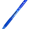 Ручка шариковая автомат. 0,7 мм Deli  X-tream резин. манжета прозрачный/синий синие чернила