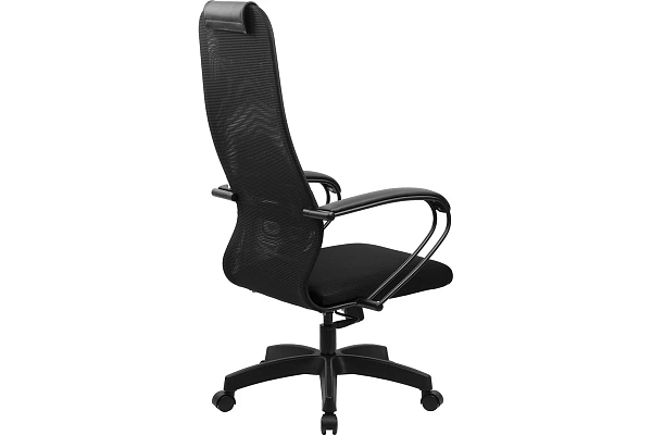 Кресло офисное BRABIX PREMIUM "Ultimate EX-800" пластик, плотная двойная сетка Х2, черное