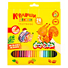 Карандаши 24 цв. "Каляка-Маляка" деревян., трехгран.,  карт.уп.