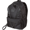 Рюкзак "deVENTE. TOTAL BLACK" подростковый 44x31x20 см (19 л) 650 г, плотный износостойкий полиэстер с водоотталкивающей пропиткой, 1 отделение на молнии с уплотненным отделением для ноутбука до 15 дюймов и книг, 1 передний карман на молнии, 2 боковы