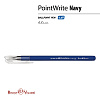 Ручка шариковая 0,38 мм "PointWrite NAVY" СИНЯЯ