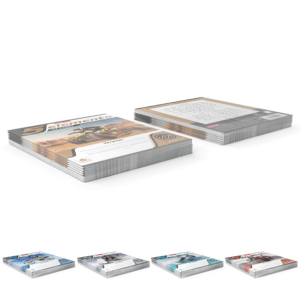 Тетрадь 18 листов в линию "5 Elements" ErichKrause®