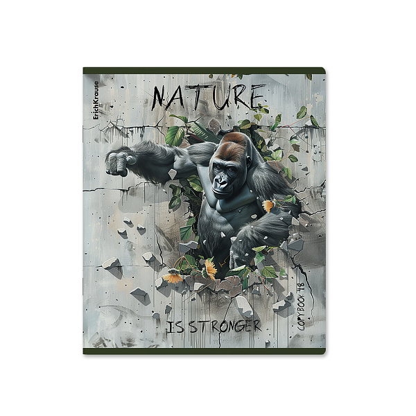 Тетрадь 48 л. кл. "Nature Power, твин-лак ErichKrause _MIX-PACK