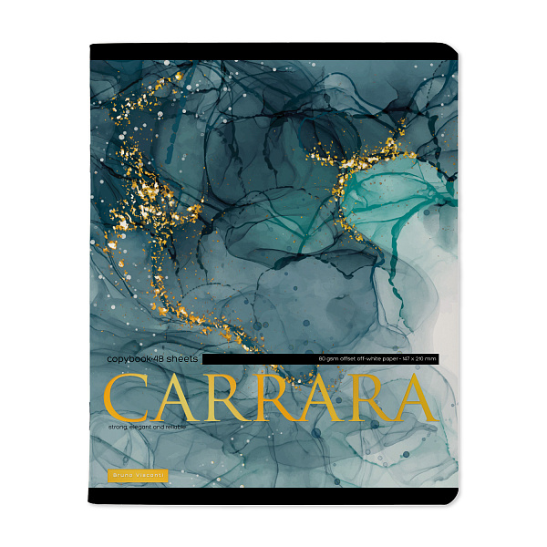 Тетрадь 48 л. кл. "CARRARA"