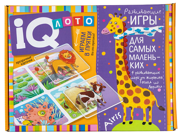 Пластиковое лото для малышей (нов) 3+ Играем в прятки. Кто это спрятался? \ Куликова Е.Н., Сухарева О.В.