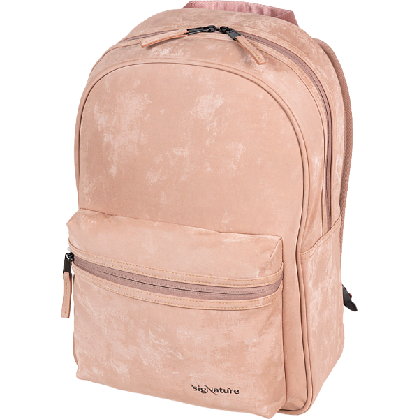 Рюкзак "deVENTE. sigNATURE" 40x28x12 см (14 л) 500 г подростковый, текстурированная искусственная кожа, противоугонная система анти-вор с антивандальной молнией, 1 отделение на антивандальной молнии с плотным карманом для ноутбука до 15 дюймов и книг