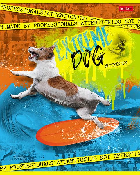 Тетрадь 40 л. кл. "Собачий драйв" 65г/кв.м