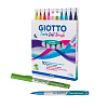 Фломастеры - кисточка 10 цв. "Giotto" TURBO SOFT BRUSH