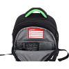 Рюкзак "deVENTE. Grade. Next Level Football" школьный жесткий 37x28x16 см (16 л) вес 700 г, плотный износостойкий полиэстер с водоотталкивающей пропиткой, 2 просторных отделения на молнии (одно отделение с разделителями для учебников, другое отделени