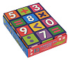 Умные кубики  в поддончике. 12 штук. Учимся считать (new)