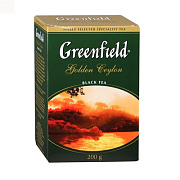 Чай Гринфилд Golden Ceylon черный, крупнолистовой