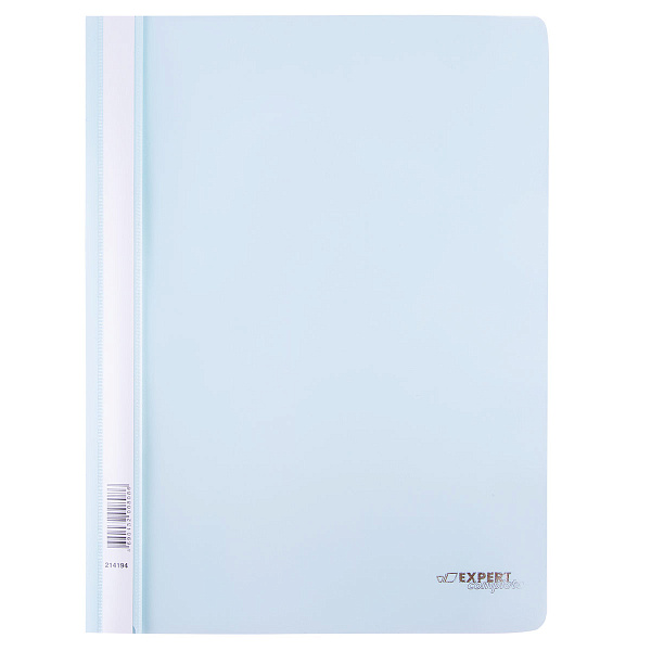 Скоросшиватель A4 140/180 мкм волокно бирюзовый "Expert Complete" Trend Pastel