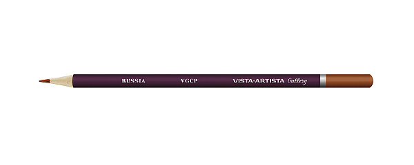 Карандаш цветной художественный "VISTA-ARTISTA" "Gallery"  заточенный 725 Корица (Cinnamon)