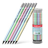 Карандаш ч/г HB ErichKrause JOY® Pastel, пластиковый  круглый, с ластиком, (в тубусе)
