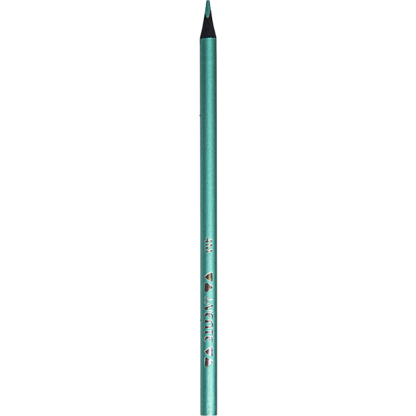Карандаши 12 цв. "deVENTE. Triolino Ultra 4М. Metallic" 4М, д/рис. на черной бумаге, 3М, D грифеля 3 мм, трёхгранный корпус тонированный в черный цвет, покраска корпуса в цвет грифеля, в картонной коробке