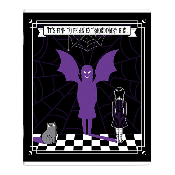 Тетрадь 48 л. кл. "МИЛАЯ ГОТИКА" мягкий переплёт (2 скобы), обложка - выборочный ТВИН лак, мелованный картон 190 г/м², Упаковка Ассорти/