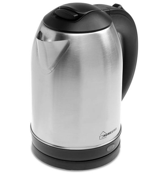 Чайник электрический HOMESTAR HS-1010, металл, 1.8 л, 1500 Вт синий