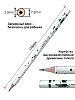 Карандаш ч/г ACMELIAE Знаки зодиака круглый, 43136