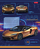 Тетрадь 24 листа в линию "Car Design" 5 диз.в блоке скругленные углы