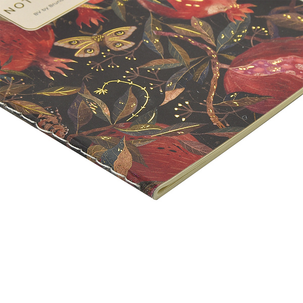 Тетрадь BV А5 40 л. лин. Bruno Visconti "FLORA.ГРАНАТ"