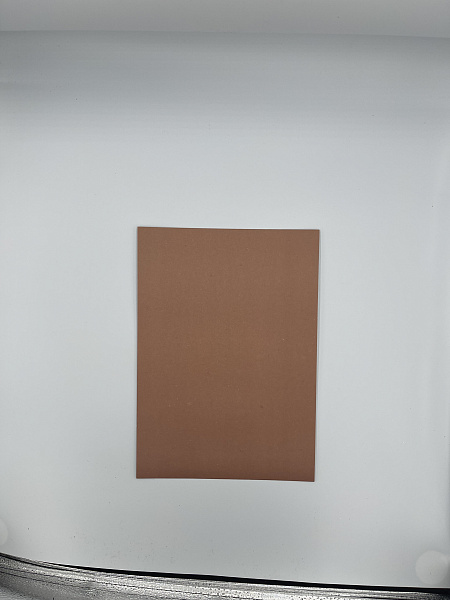 Набор картона цветного А4, 190 г/м, КОРИЧНЕВЫЙ, немелованный, односторонний, по 50 листов