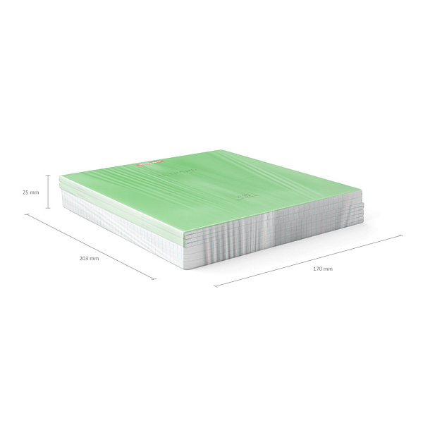 Тетрадь 48 л. кл.  "Классика Neon зеленая, ErichKrause® 