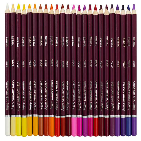 Карандаши 72 цв. "VISTA-ARTISTA" "Gallery"   заточенный, подарочная упаковка