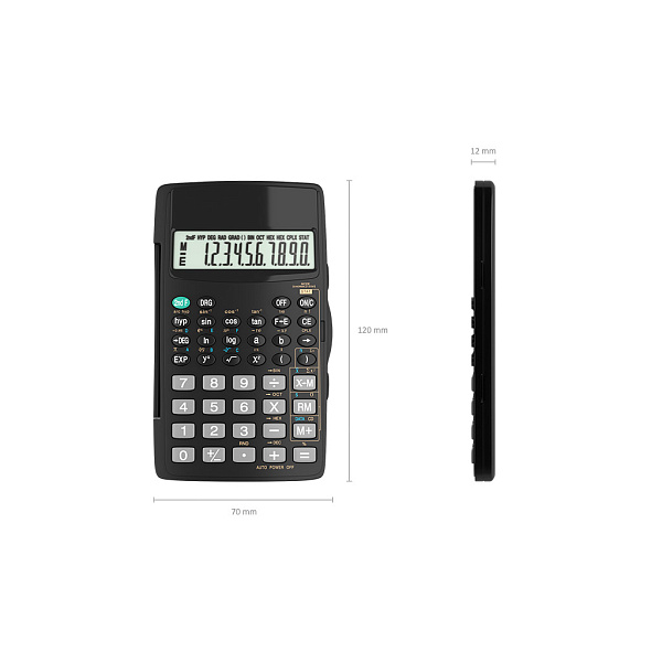 Калькулятор научный 10-разр., ErichKrause® SC-910 Classic, черный