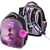 Рюкзак школьный "deVENTE. Junior. Ballet Academy" жесткий 35x27x13 см (14 л) вес 800 г, 1 отд. на молнии с разделителями для учебников, с органайзером, 1 отделение для формата A4, 2 боковых кармана сеточкой на резинке, эргономичная формоустойчивая сп
