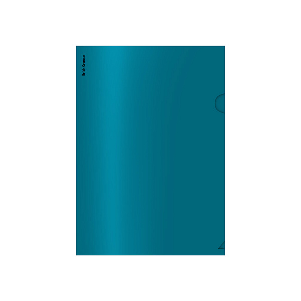 Папка - уголок А4 ErichKrause Soft Reef, пластиковая, непрозрачный, ассорти (в пакете по 12 шт.)