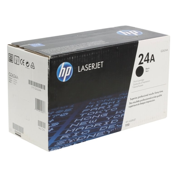 Картридж Q2624A, для лазерн. принтера HP LJ 1050/1150, 2500 стр.