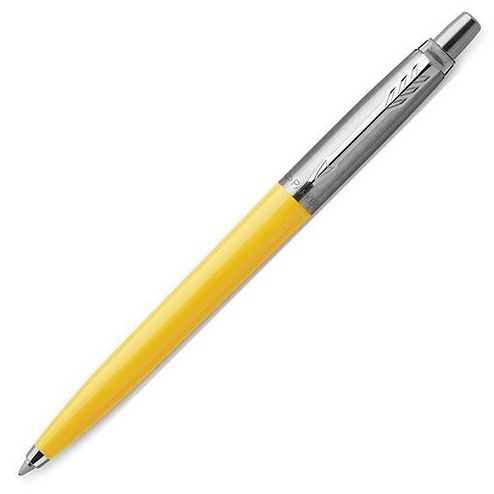 Ручка шариковая "Паркер Джоттер Ориджиналс Еллоу Си Ти" пластик. корпус,линия письма средняя, синий