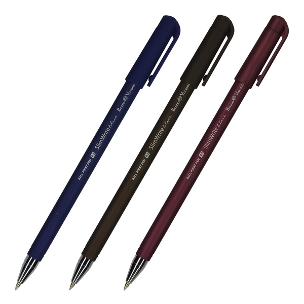 Ручка шариковая 0,5 мм "SlimWrite" синяя ORIGINAL (3 цвета корпуса)
