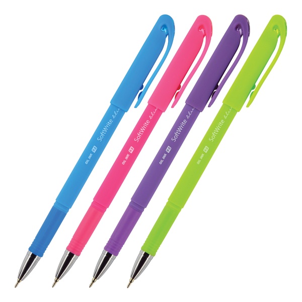 Ручка шариковая 0,5 мм "SoftWrite.SPECIAL" на масляной основе, синяя