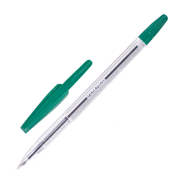 Ручка шариковая ErichKrause® R-301 CLASSIC 1.0 Stick зелёная (28174)