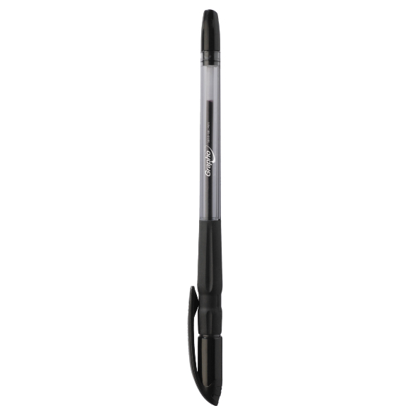 Ручка шариковая semi-gel GRAPHO черная
