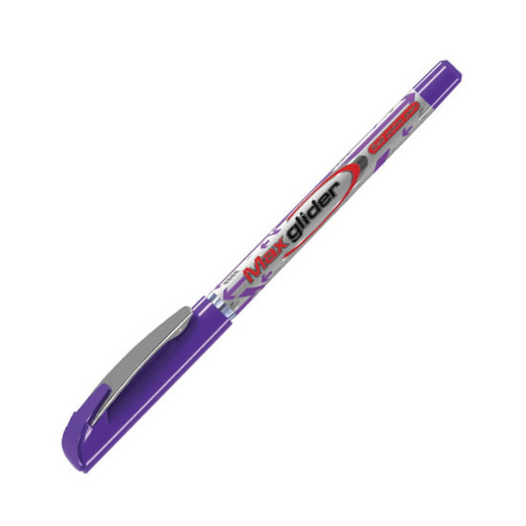 Ручка шариковая Ultra Glide Plus MAX GLIDER, фиолетовая