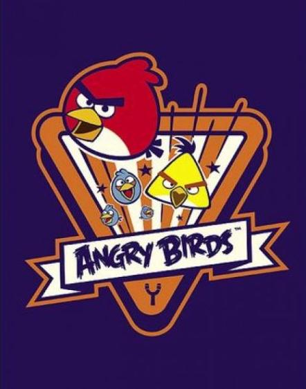 Тетрадь на кольцах 120 л. А5 "ANGRY BIRDS"  запечат. форзац в индив.упак.