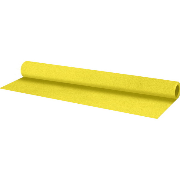 Фетр цветной в рулоне "deVENTE" 50x70 см, толщина 1 мм, цвет желтый, пластиковый пакет