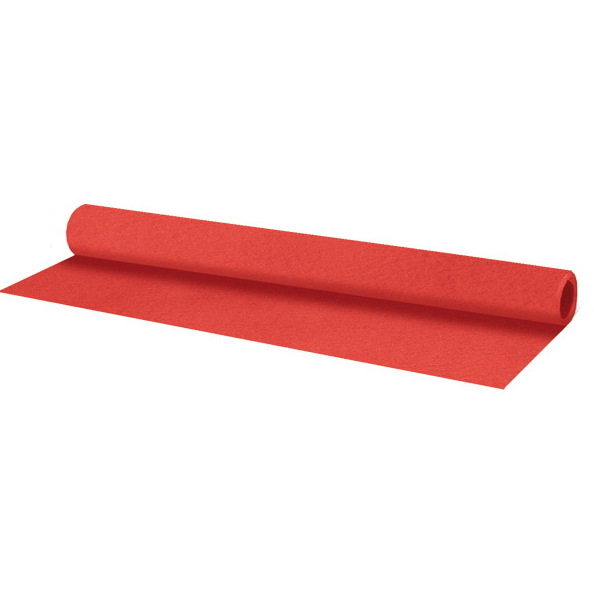 Фетр цветной в рулоне "deVENTE" 50x70 см, толщина 1 мм, цвет красный, пластиковый пакет