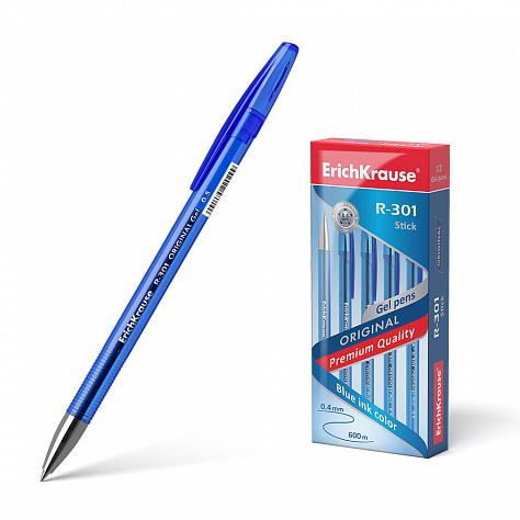 Набор ручек гелевых  4 шт. "ErichKrause® R-301 Original Gel 0.5 (синий, черный, красный, зеленый)