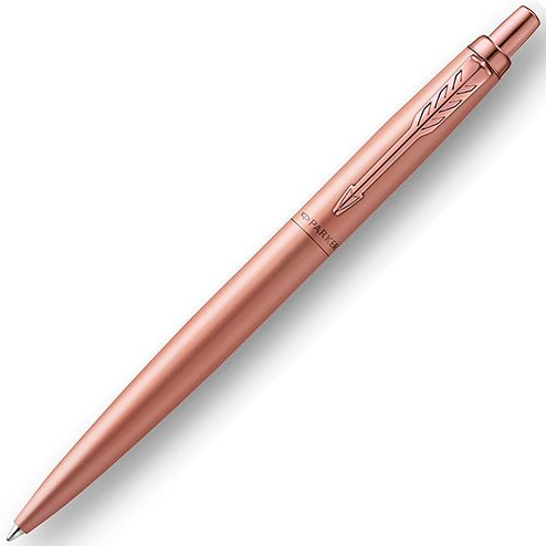 Ручка шариковая "Parker Jotter XL Mono Pink Gold PGT" линия письма- средняя, цвет письма- синий