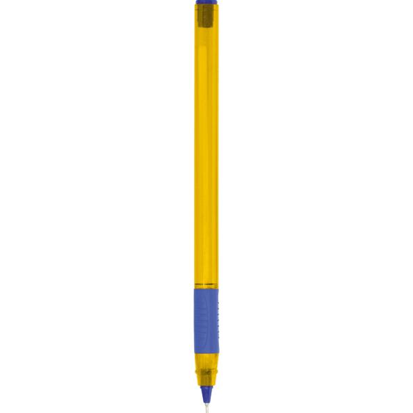 Ручка шариковая 0,7 мм "deVENTE.Triolino Neon" маслян.чернила, игол.пиш.узел, синяя