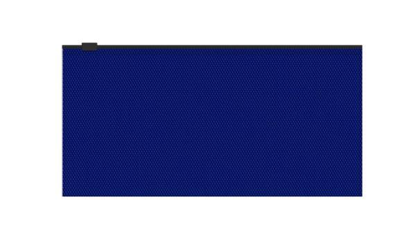 Папка на молнии Travel Zip-пакет ErichKrause® Diamond Total Blue, полупрозрачный, синий 