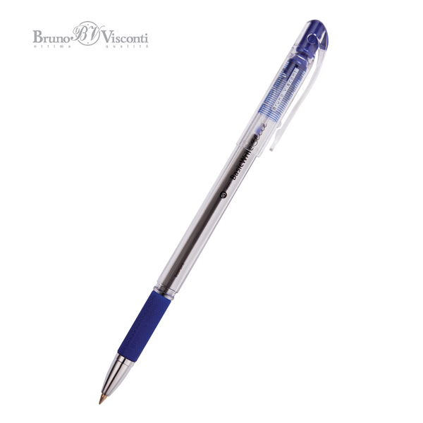 Ручка шариковая 0,5 мм "BasicWrite"  СИНЯЯ