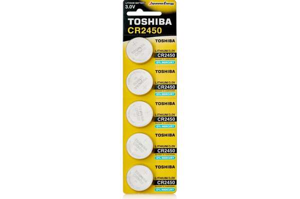 Э/п Toshiba  CR2450, 5 шт./уп.