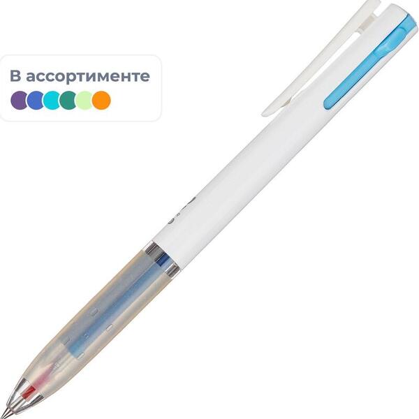 Ручка гелевая 0,38 мм M&G, ТРЕХЦВЕТНАЯ, AGPT4371