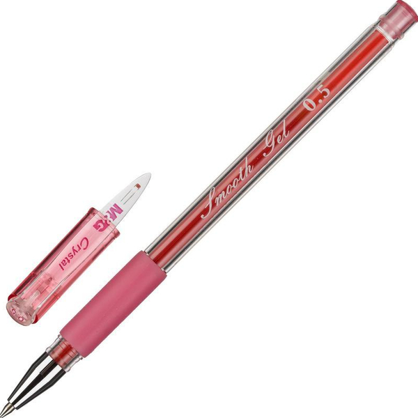 Ручка гелевая 0,5 мм M&G КРАСНАЯ манж красный AGPA7172330500H