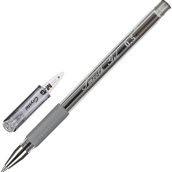 Ручка гелевая 0,5 мм M&G ЧЁРНЫЙ манж черный 